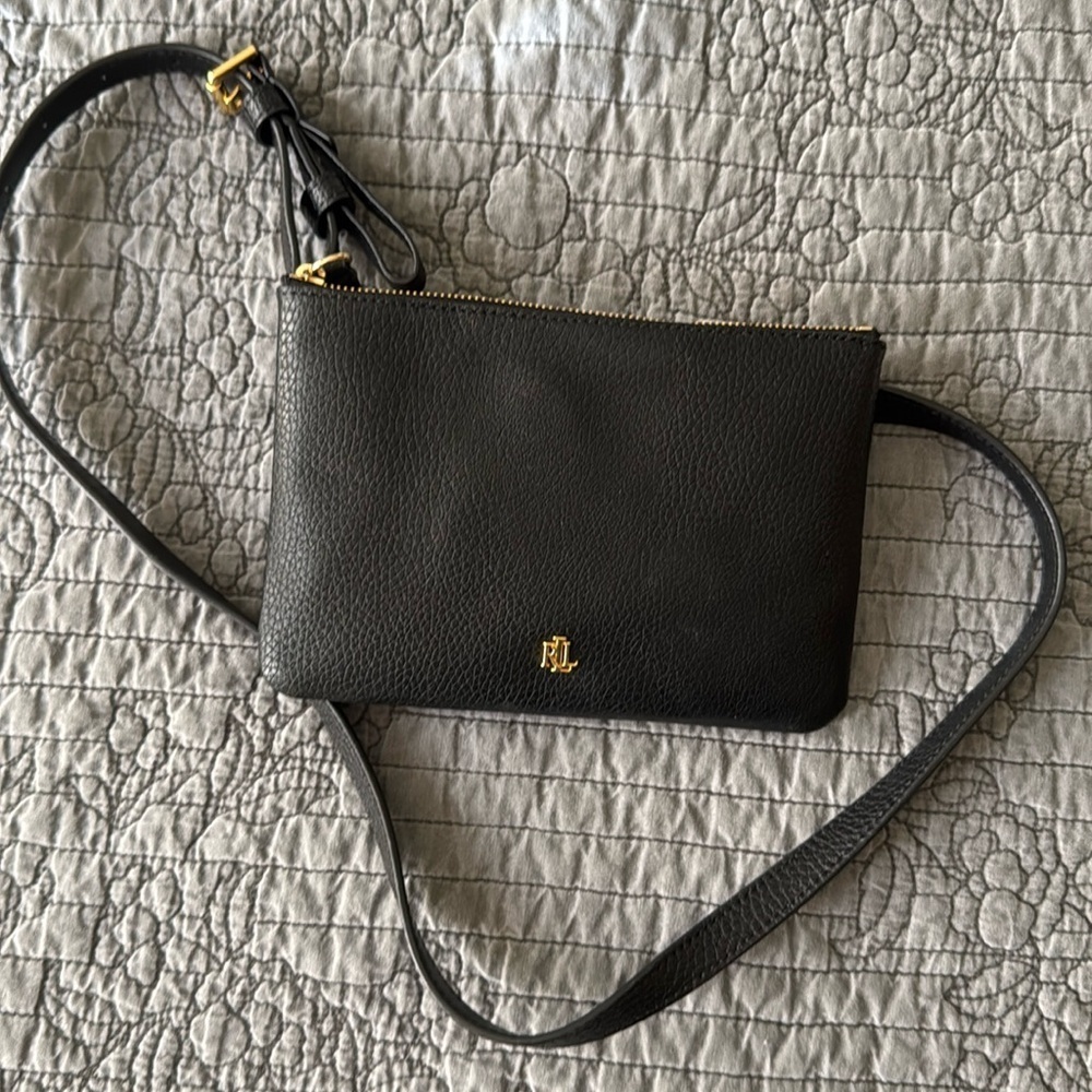 Ralph Lauren black Fanny pack NEW